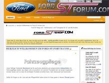 Tablet Screenshot of ford-st-forum.com
